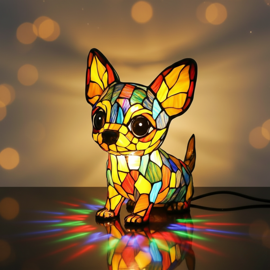 Viehättävä chihuahua-riipus