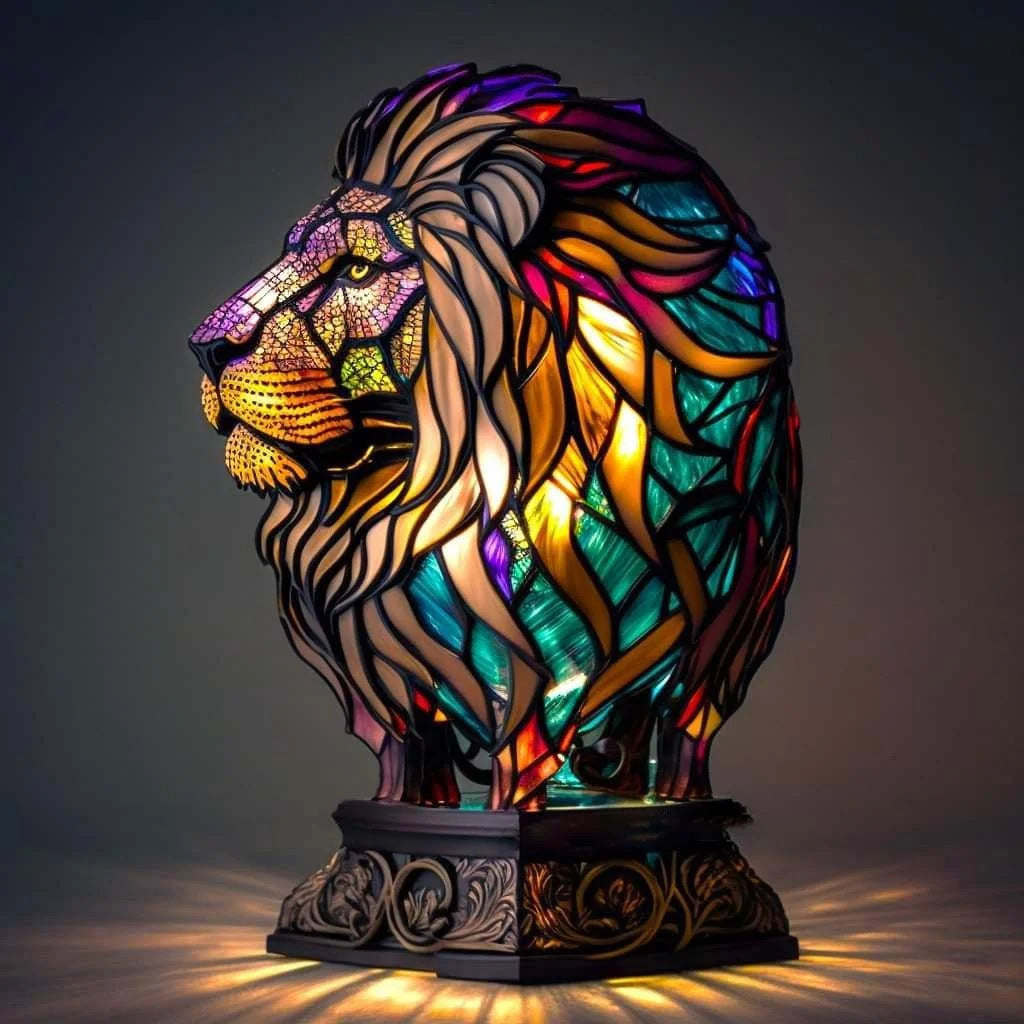 Mufasa – lumottu leijona-valaisin