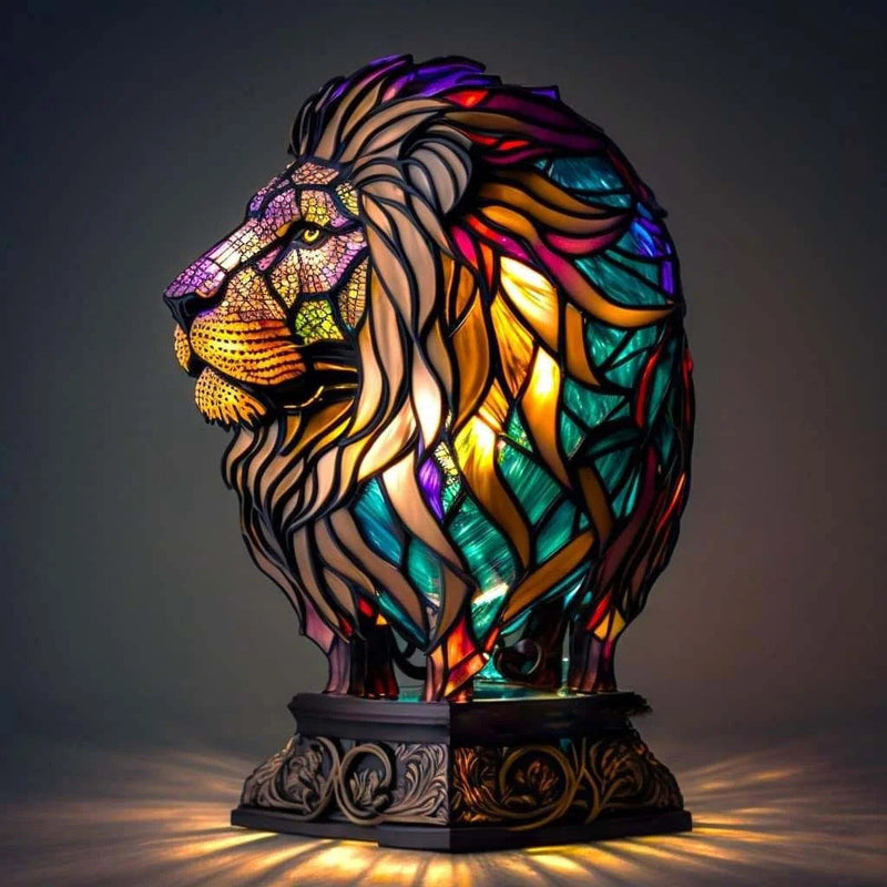 Mufasa – lumottu leijona-valaisin