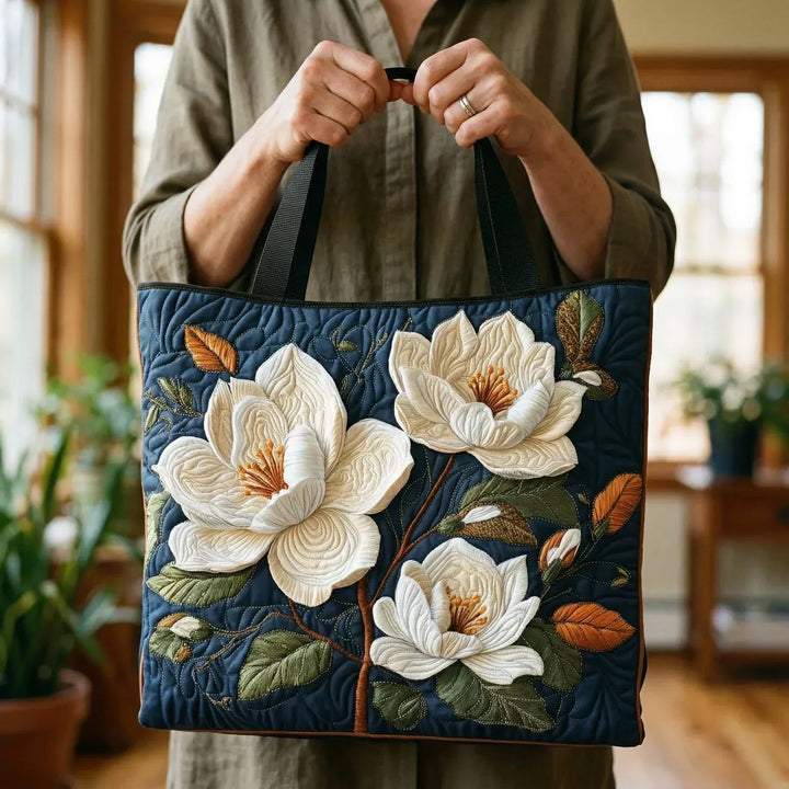 Käsityötilkkukassi – herkkä magnolia